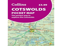 Livro COTSWOLDS POCKET MAP MFO The perfect way to explore the Cotswolds de Collins Maps (Inglês)