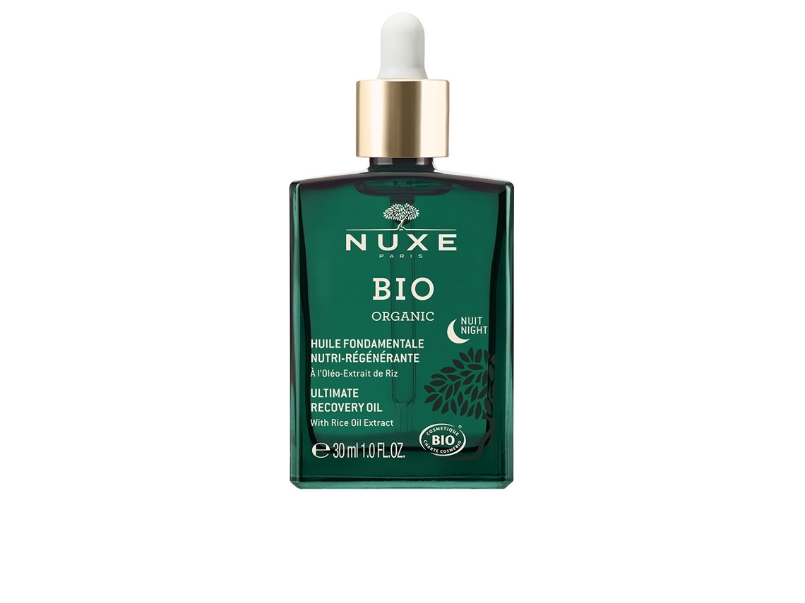 Bio Orgânico Extrato Oleoso de Arroz Óleo de Noite Nutri-Regenerador Fundamental NUXE 30 Ml