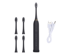 Escova Elétrica LAXISCREED Ipx7 6 Modos 4 Cabeças