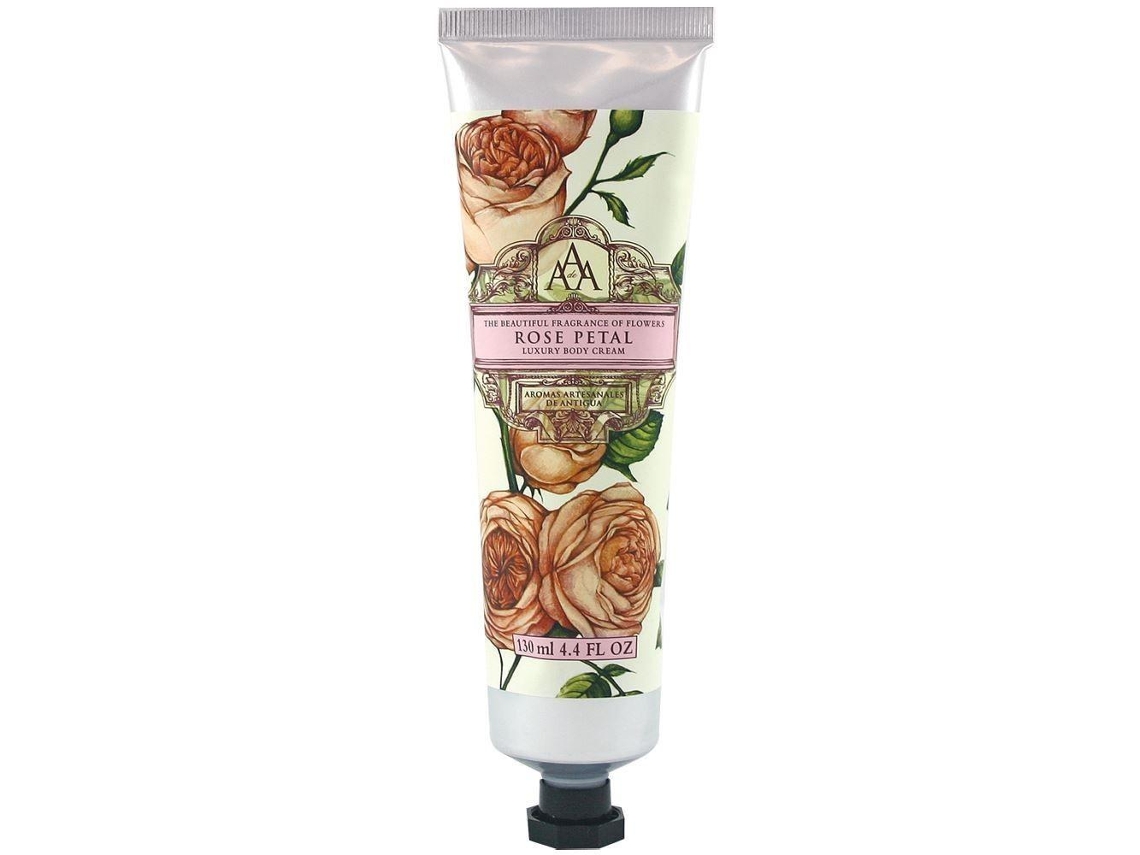 Aromas Artesanales De Antigua Rose Petal Luxury Body Cream 130ml 4.4fl.oz