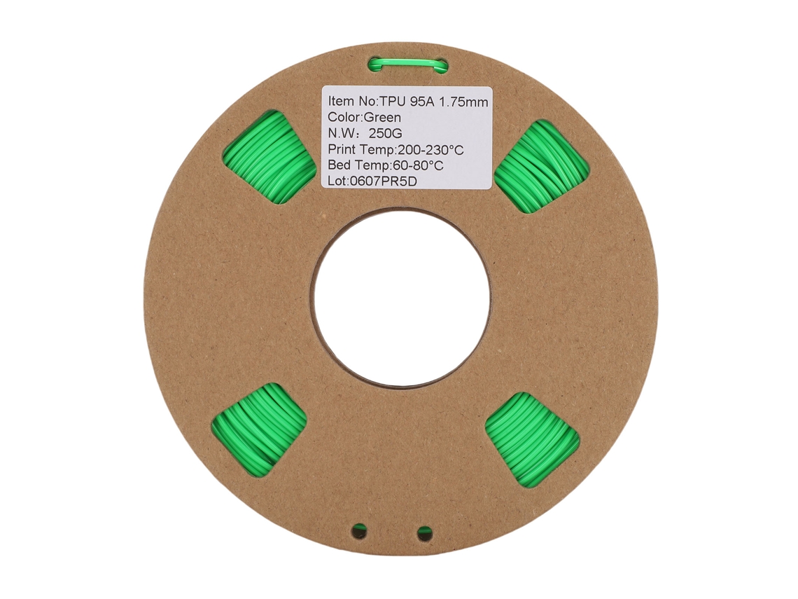 Pacote De Filamento Para Impressora 3d (flexível E Altamente Elástico 250g 1.75mm) Filamento Tpu 95a