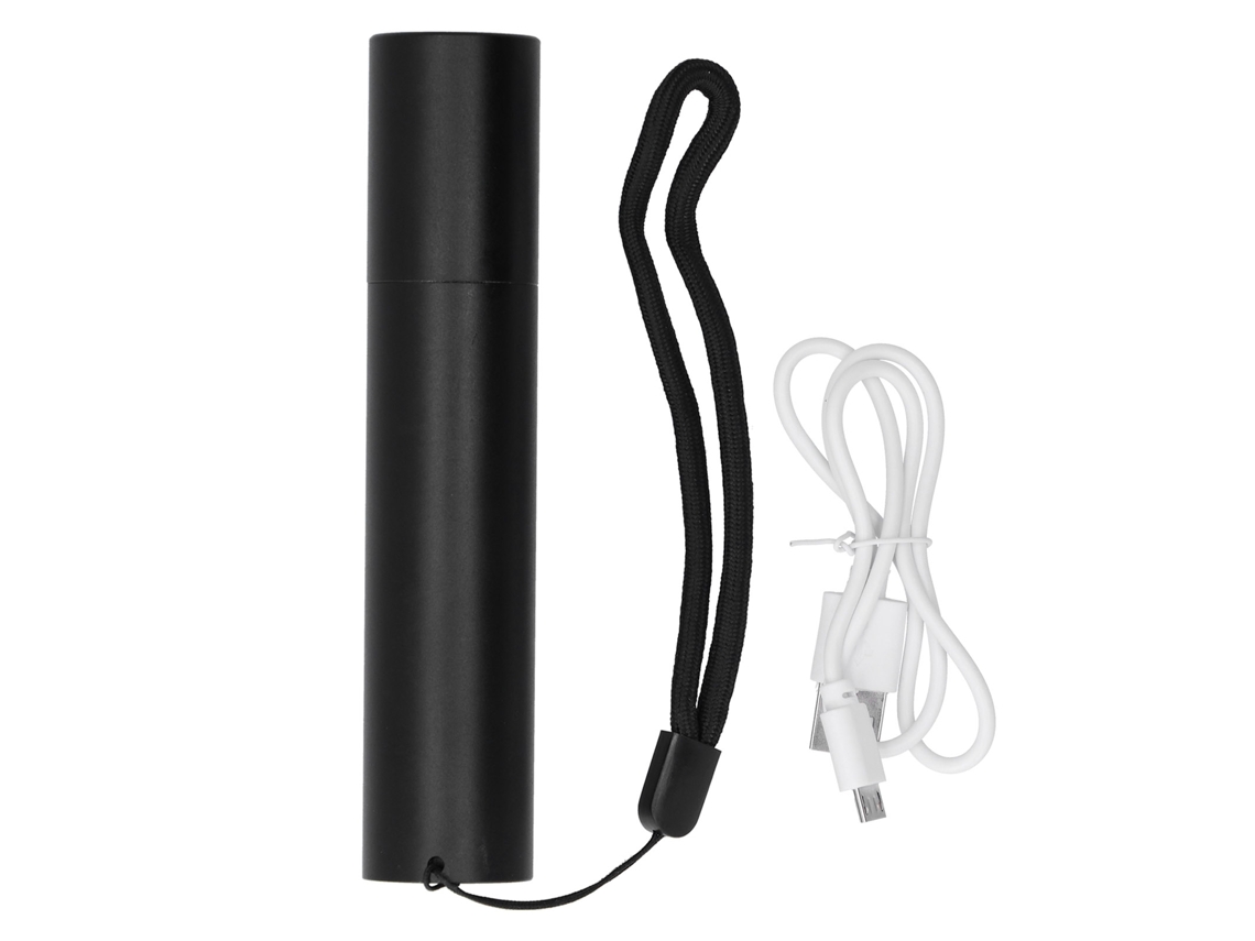 Lanterna Led Recarregável Usb Portátil Mini Alumínio Multifuncional 450lm Luz Sos
