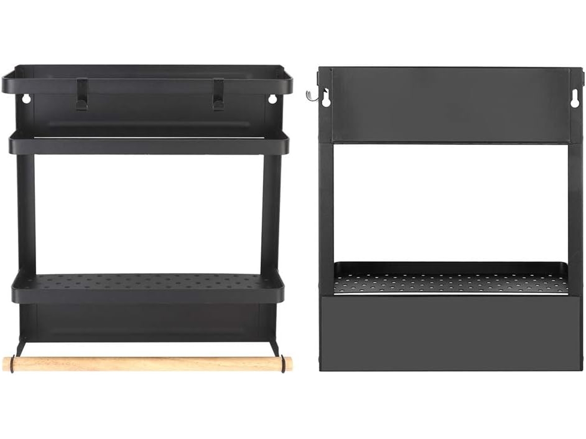 Suporte Magnético Para Geladeira, Design Durável Para Armazenamento Organizado Na Cozinha, Dobrável E Multifuncional