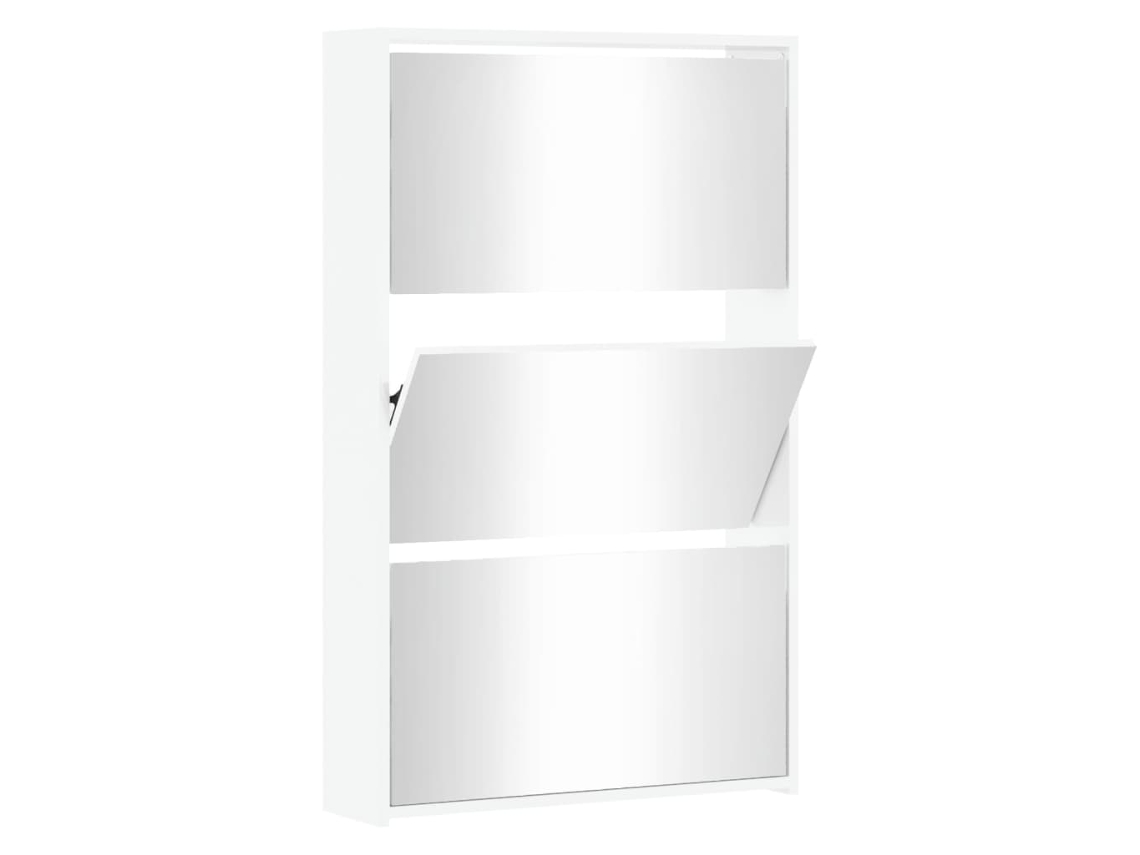 Shoe Cabinet, Shoe Cabinets Vidaxl Branco Madeira Processada (n/a)