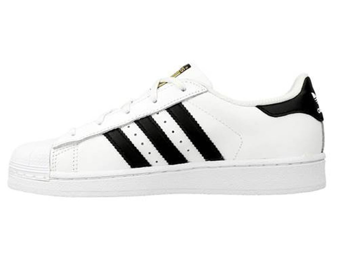 T nis ADIDAS Superstar Branco Material Sint tico Couro Natural