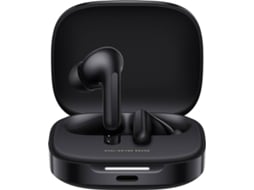 Auriculares Bluetooth True Wireless XIAOMI Redmi Buds 6 (In Ear - Microfone - Noise Cancelling - Preto)