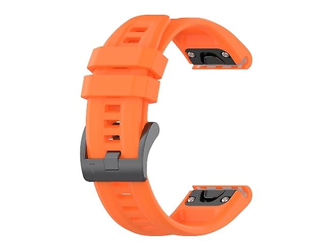 Lurelia Pulseira De Silicone Laranja 22 Mm, Compatível Com Garmin Epix Gen2