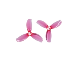 Hélices Gemfan D3 de 3 Pás, 3 Polegadas, em Policarbonato, com Furo de 1,5 Mm, em Preto Transparente , para Drones de Corrida Fpv. MDUG (2 Pares)