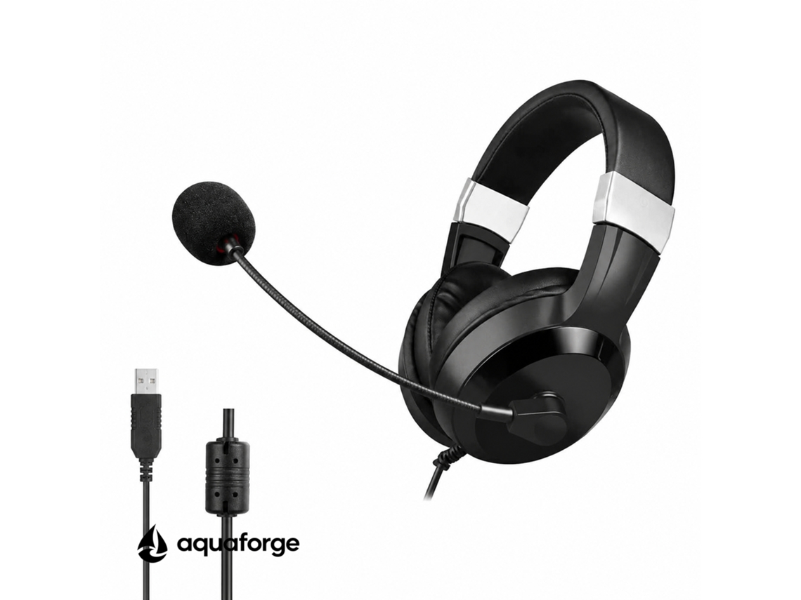 Headset Gaming Com Microfone Som Estéreo 3,5 Mm