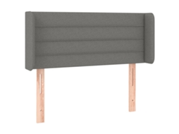 Headboard, Headboards Vidaxl Cinzeto Tecido (103 X 16 X 78/88 Cm)