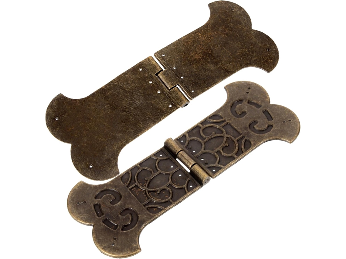 De Metal Vintage Tofficu Para Caixas Joias, 2 Peças Pequenas Madeira