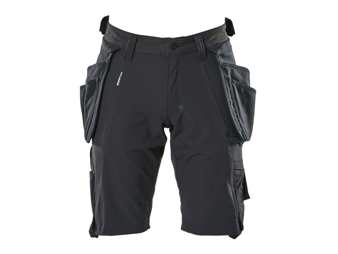 Calças Curtas Com Bolsos Pendurados Advanced 17149 Preto 42 MASCOT