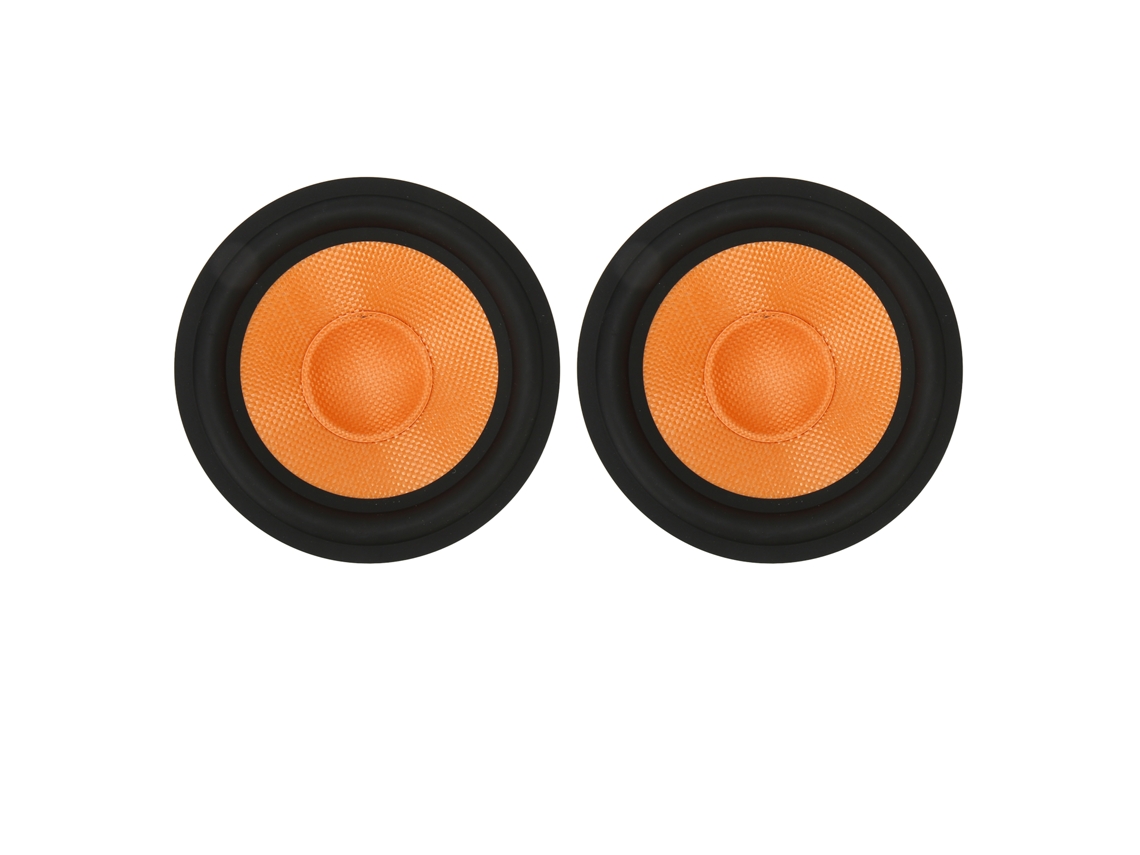 Papel de Subwoofer de 1 polegada, laranja AQUAFORGE
