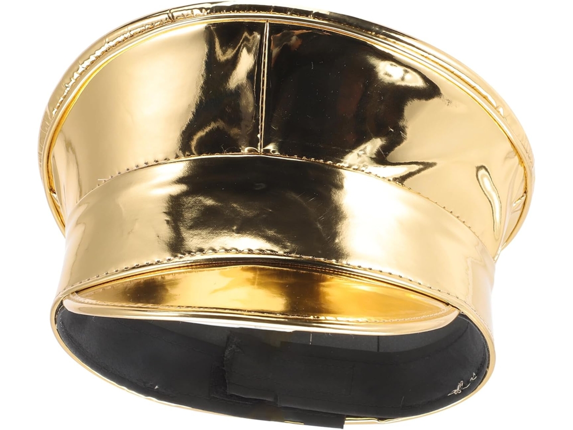 Chapéu De Marinheiro Decorativo Com Aba Curva Para Cosplay E Uso Diário.