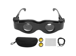 3x Fishing Binocular Glasses Yellow Filter Independently Manual Focusing Fishing Scope Glasses LAXISCREED
