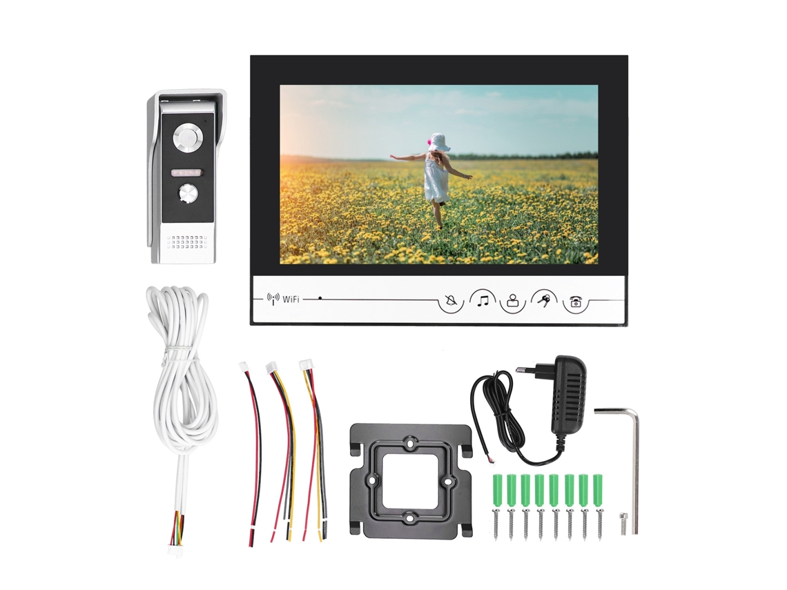 Campainha Inteligente Wifi Hd 100 240v Apartamento Villaeu