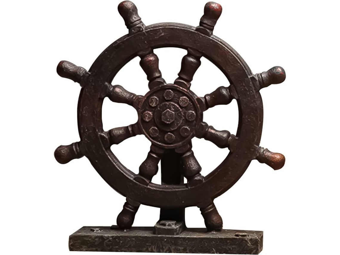 Decoração de Parede Náutica Nova LINE com volante, âncora, vela, estilo mediterrâneo
