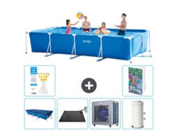 Intex Piscina Com Estrutura Retangular - 450x220x84 Cm - 7-peças S2