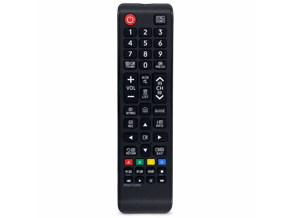 Comando À Distância Para Tv Compatível Com Samsung Bn59-01268d