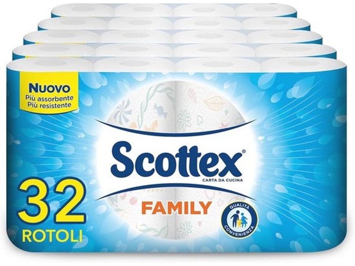 Papel De Cozinha Suave E Sustentável - 32 Fórmulas, Absorvente E Certificado Fsc