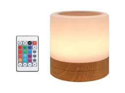 Nova Line luz de Noite Mini Led, Lâmpada de Mesa Colorida, Touch Rechargeável, Dimmable com Timer