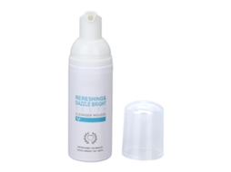 Mousse clareador dental de 60 ml para higiene bucal, hálito fresco e remoção de placa bacteriana.