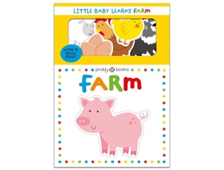 Livro Little Baby Learns Farm de Priddy Books e Roger Priddy (Inglês - Capa Dura)
