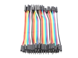 Laxiscreed Cabo Flat Colorido De 10cm Com 40 Pinos, Destacável E Flexível Para Diversas Utilizações