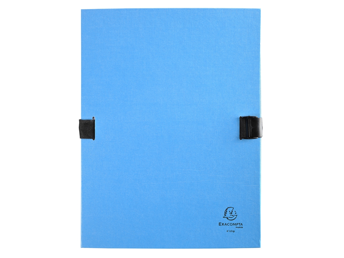 Pasta de Documentos EXACOMPTA N Clip Din A4 Azul