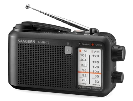 Rádio SANGEAN Sangean Mmr-77 Fcc Matt Black /