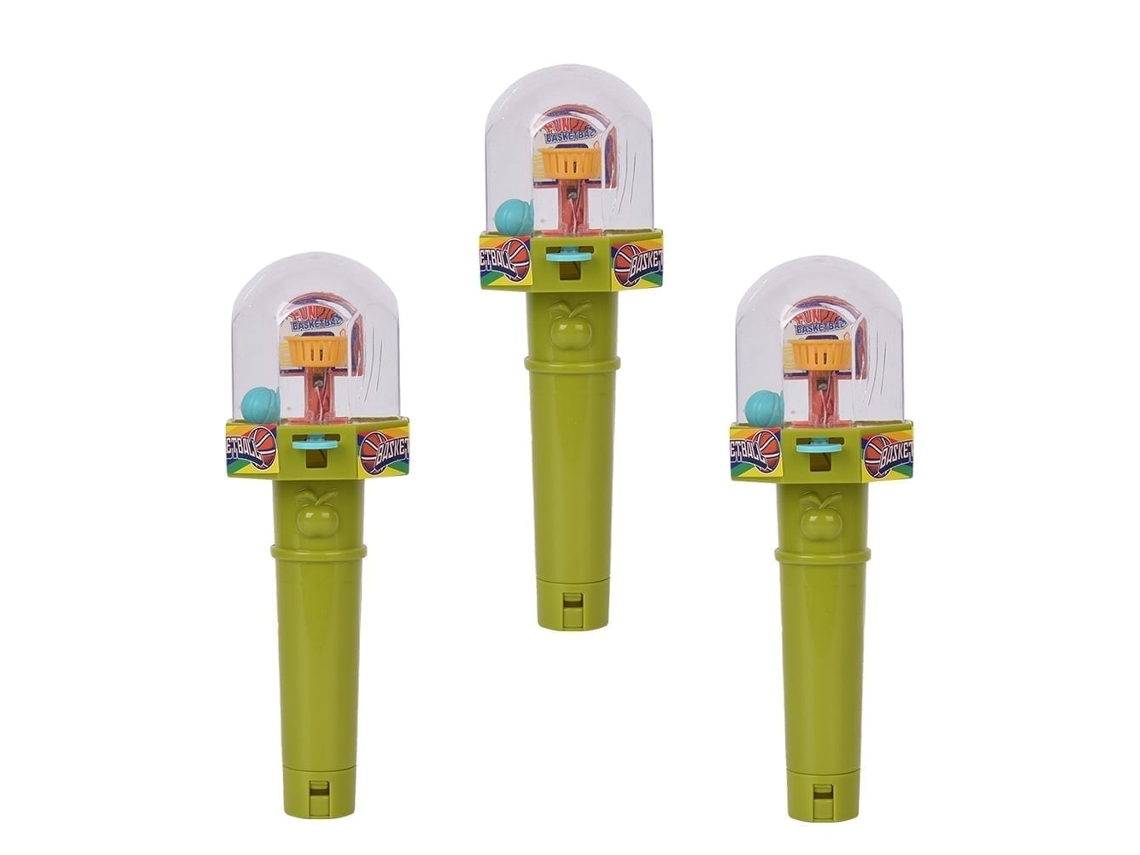 Primerox 3pcs Brinquedo Educativo Mini Arremesso Basquete com Luz e Som para Crianças Acima de 3 Anos