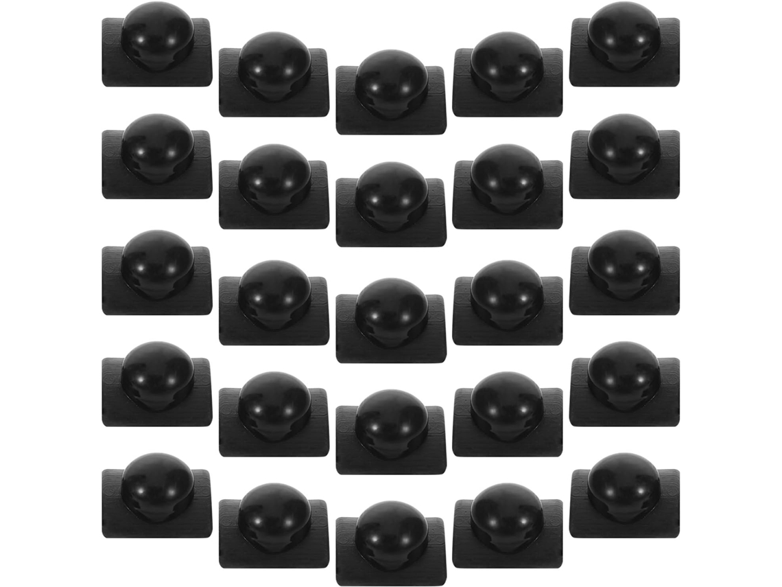 Conjunto De 30 Capas De Borracha Pretas Para Interruptores - Resistentes Ao Desgaste
