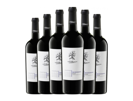 Vinho SAN MARZANO I Tratturi Negroamaro Puglia (0.75 L - 6 Unidades)