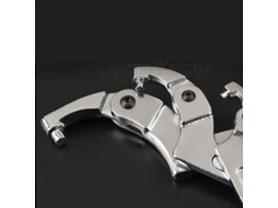 Chave De Gancho Ajustável Em Forma De C Com Cabeça Móvel 115-170mm Ferramenta Multifuncional