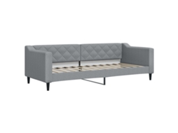 Day Bed, Day Beds Vidaxl Cinzeto Tecido (80 X 200 Cm)