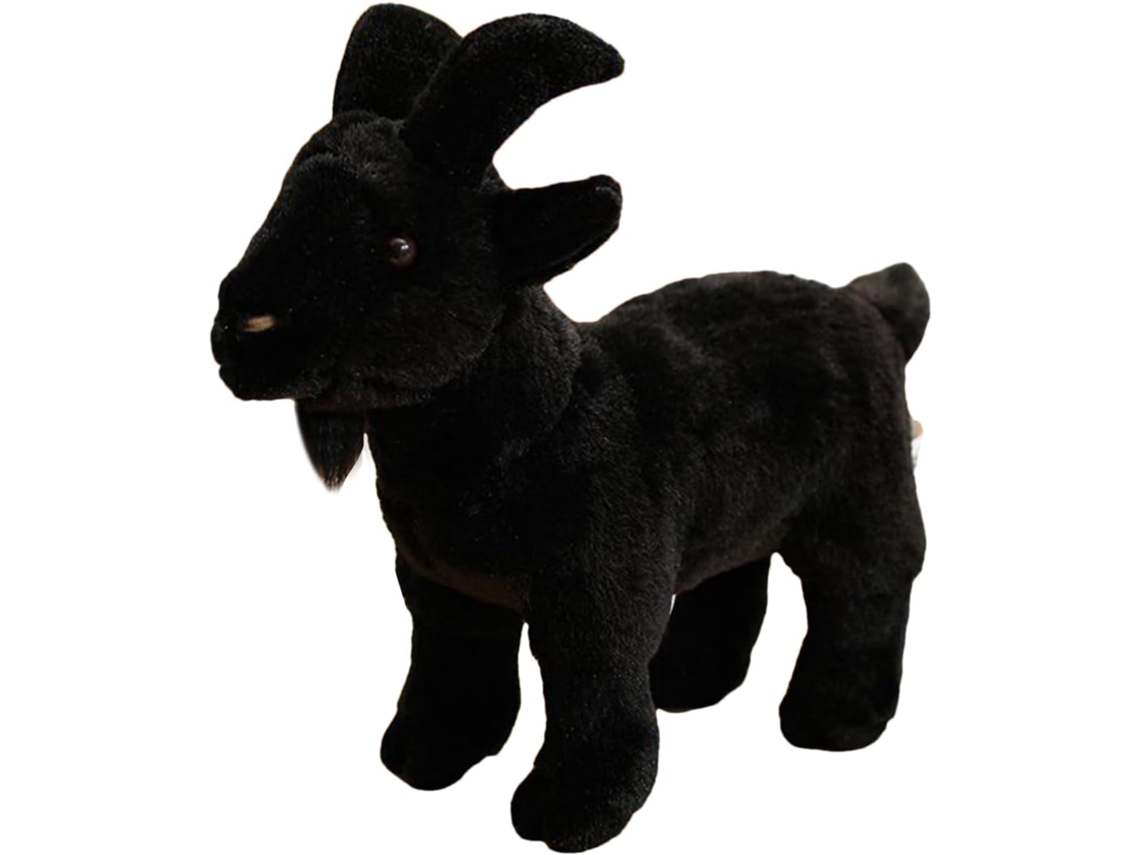 Peluche De La Chèvre | Jouet Figurine Mignon, Réaliste Et Doux,de Simulação Bébé Chèvre | Pour Garço Gokoco