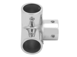 Laxiscreed Encaixe De Tubo Em Aço Inoxidável Para Canto Com Saída Lateral E Adaptador 1 Polegada