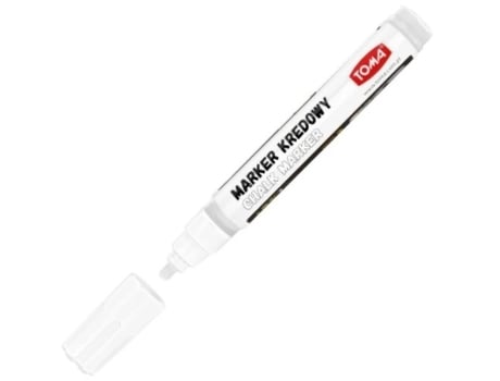 Marcador De Giz Tom To 292 Branco Toma