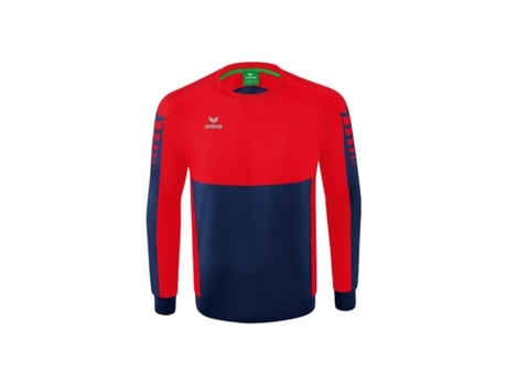 Sweatshirt ERIMA Algodão Homem (Vermelho - XXXL)