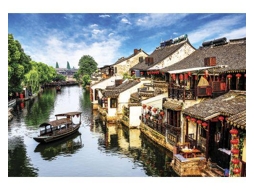 Puzzle Anatolian Xitang Cidade Antiga 2000 Peças