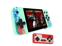 Console de Jogos Portátil Retrô com 800 Jogos Clássicos Tela 3.5 Polegadas Suporta 2 Jogadores