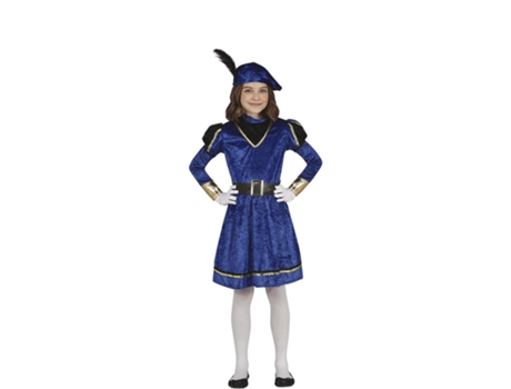 Fato de Menina GUIRMA Pajem Azul Elegante (3-4 anos)
