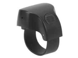 Bluetooth Remote Control Page Turner Rechargeable Remote Scrolling Ring Clicker For Android For Iphone Tablet Black LAXISCREED