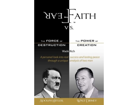 Livro Fear vs Faith de Wade Rich (Inglês)