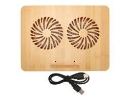 Resfriador De Laptop (resfriamento Com Dois Ventiladores, Base Ajustável)
