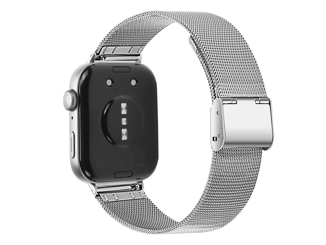 Pulseira Milanese Loop para Huawei Watch Fit 3 Prata 