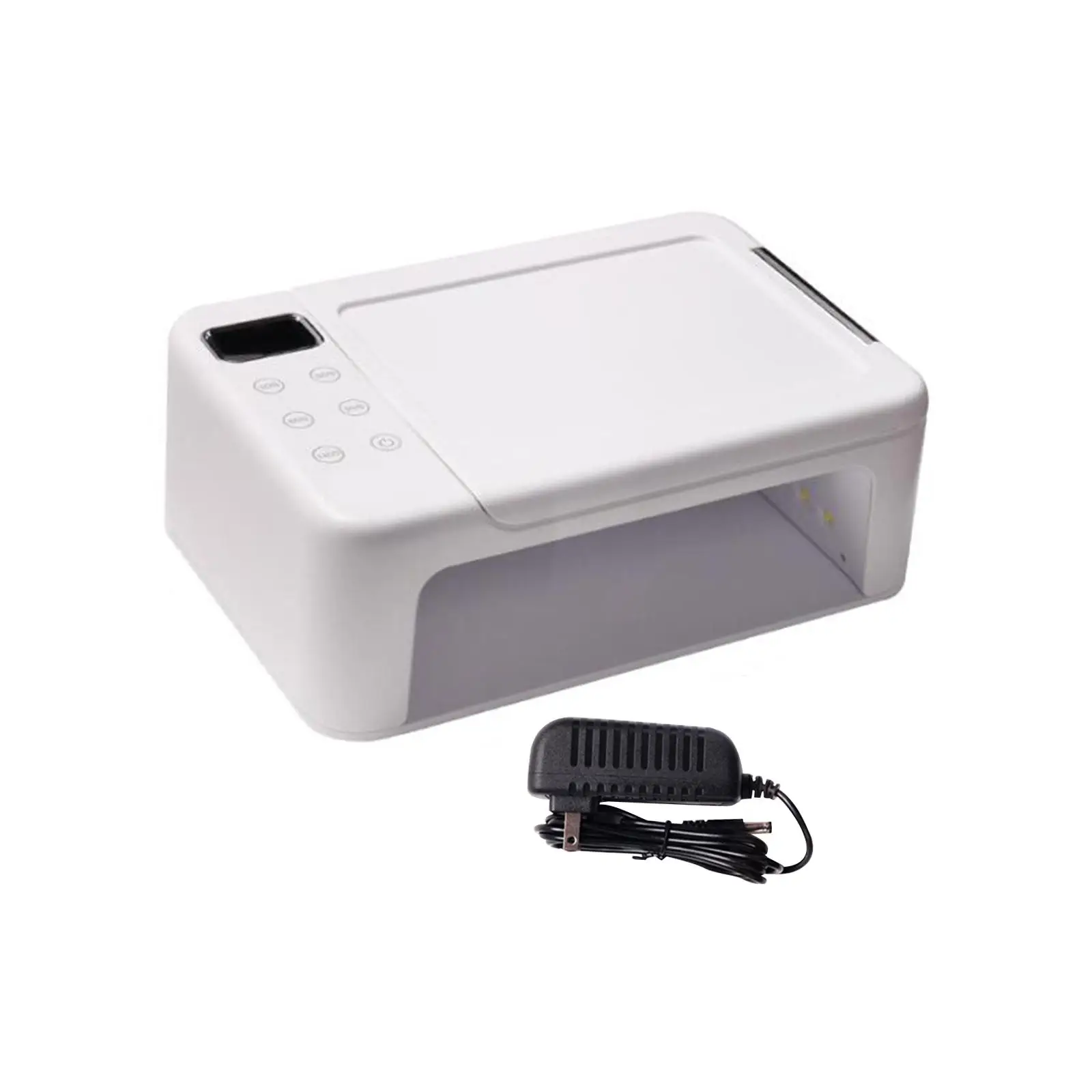 Lâmpada Uv Para Unhas, Fortalecedora E Secadora, Com Base Removível Para Unhas De Gel E Esmalte. 350w