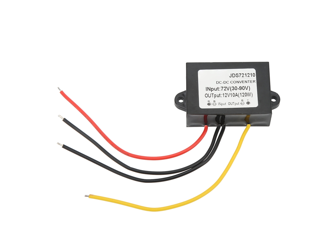 Laxiscreed Conversor Step-down Ip67 72v Para 12v, 10a À Prova De Água