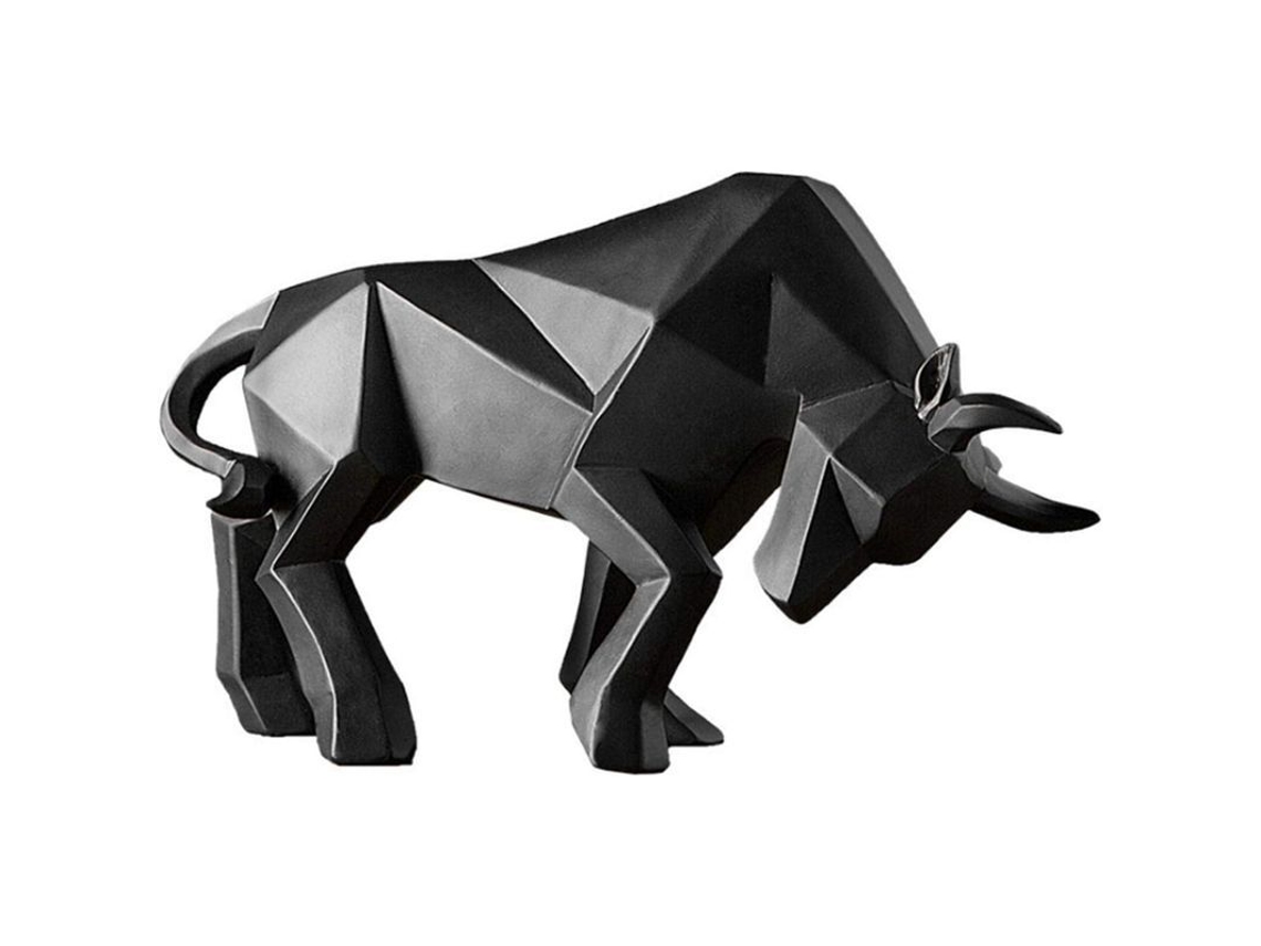 2026 figura de Toro de Resina Escultura de Toros Decoración Hogar Hotel Café Ornamentos Animales Modernos