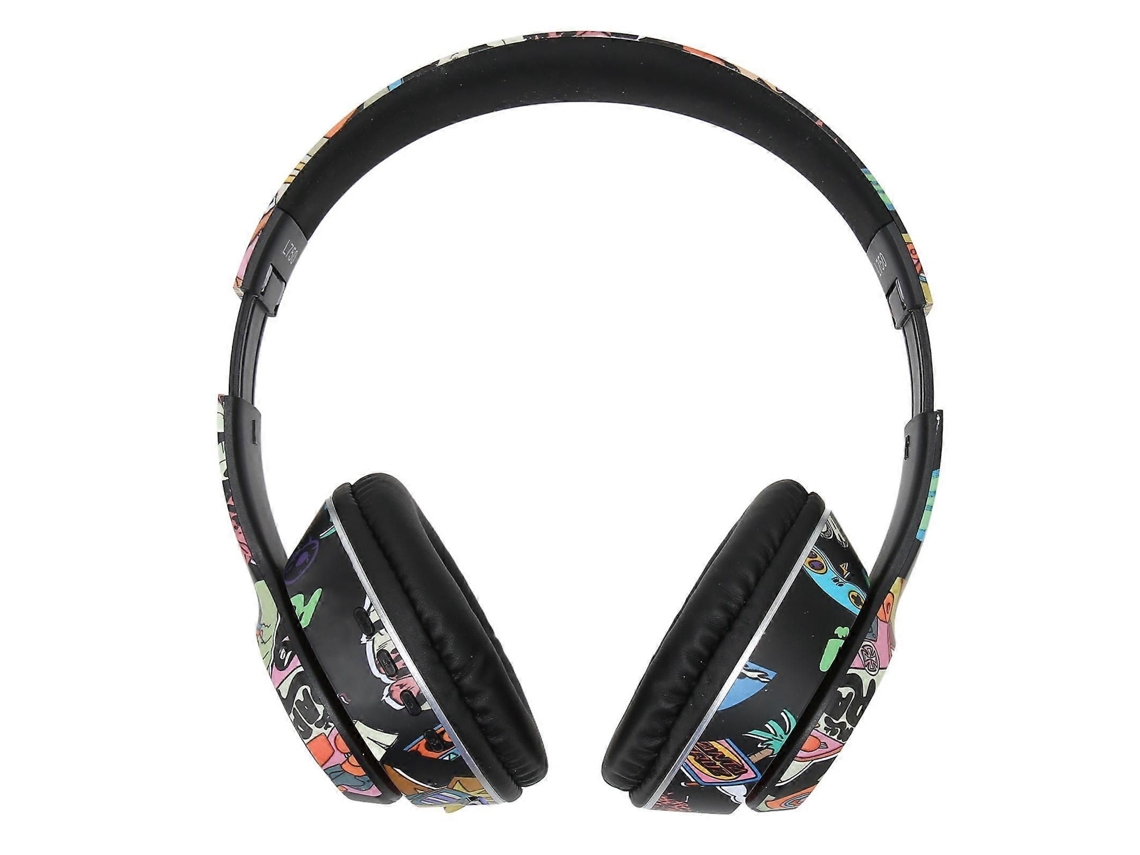 Fone de Ouvido Bluetooth L750 Graffiti com Lâmpada Rgb, Suporte para Cartão de Memória, Modo Linein TAISHENGDA